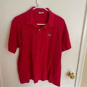 LACOSTE Men’s Polo Size 6